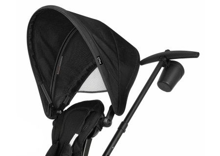 MILLY MALLY Qplay Rowerek trójkołowy Elite Platinum Black