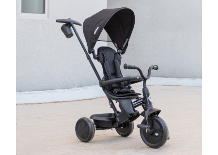 MILLY MALLY Qplay Rowerek trójkołowy Elite Platinum Black