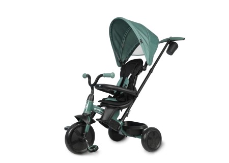MILLY MALLY Qplay Rowerek trójkołowy Elite Platinum Green