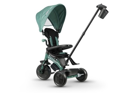 MILLY MALLY Qplay Rowerek trójkołowy Elite Platinum Green