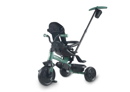 MILLY MALLY Qplay Rowerek trójkołowy Elite Platinum Green