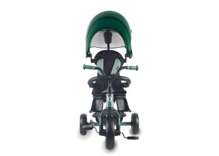 MILLY MALLY Qplay Rowerek trójkołowy Elite Platinum Green
