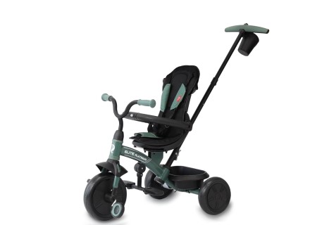 MILLY MALLY Qplay Rowerek trójkołowy Elite Platinum Green