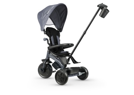 MILLY MALLY Qplay Rowerek trójkołowy Elite Platinum Grey