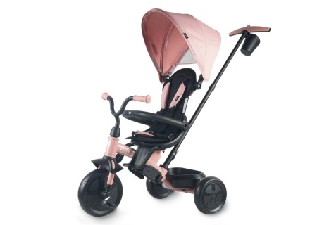 MILLY MALLY Qplay Rowerek trójkołowy Elite Platinum Pink