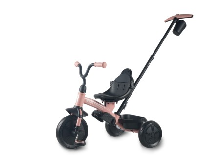 MILLY MALLY Qplay Rowerek trójkołowy Elite Platinum Pink