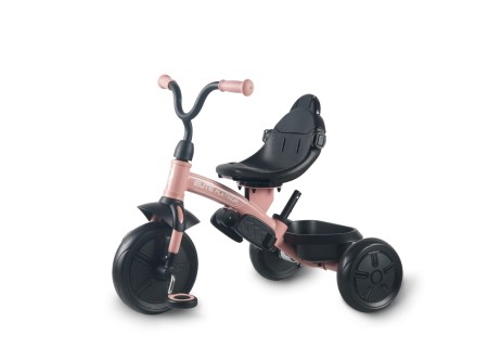 MILLY MALLY Qplay Rowerek trójkołowy Elite Platinum Pink