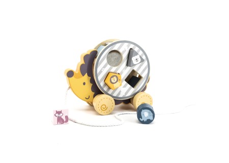 Viga 44025 PolarB Jeż Jerzy 2w1 sorter do ciagnięcia