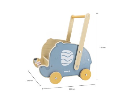 Viga 44031 PolarB 2w1 Pchacz - wózeczek Słonik