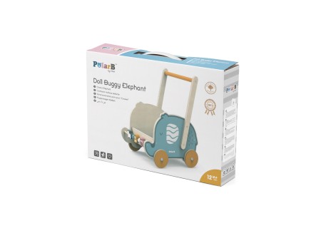 Viga 44031 PolarB 2w1 Pchacz - wózeczek Słonik
