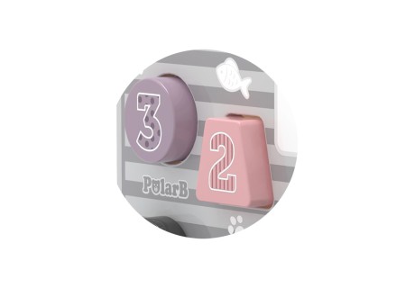 Viga 44041 PolarB Autko 2w1 do ciągnięcia i sorter