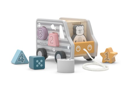 Viga 44041 PolarB Autko 2w1 do ciągnięcia i sorter