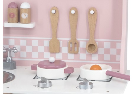 Viga 44046 PolarB Kuchnia z akcesoriami silver-pink