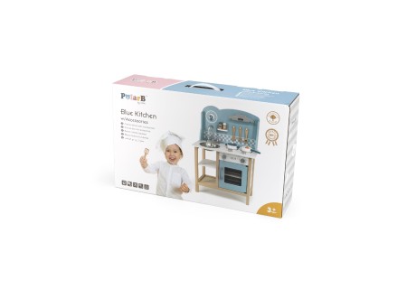 Viga 44047 PolarB Kuchnia z akcesoriami silver-blue