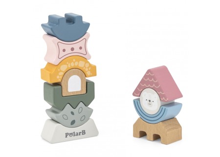 VIGA 44070 PolarB Układanka wieża