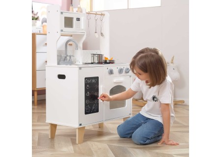 VIGA 44081 PolarB Drewniana Kuchnia Szefa biała