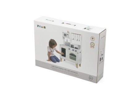 VIGA 44081 PolarB Drewniana Kuchnia Szefa biała