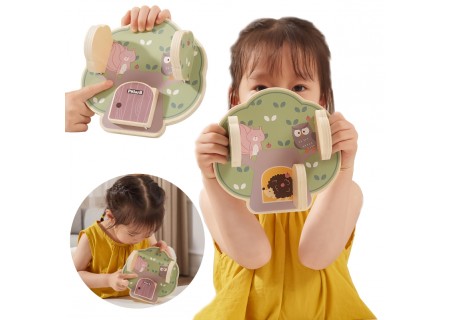 Viga 44088 Drewniane drzewo Peek-a-Boo