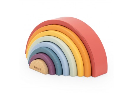 VIGA 442200 PolarB Drewniana układanka Tęcza