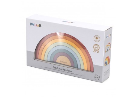 VIGA 442200 PolarB Drewniana układanka Tęcza