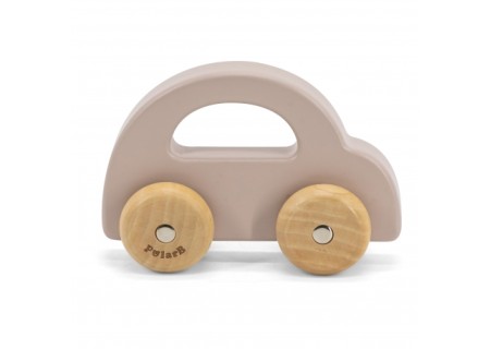 VIGA 44225 PolarB Drewniany samochodzik brązowy