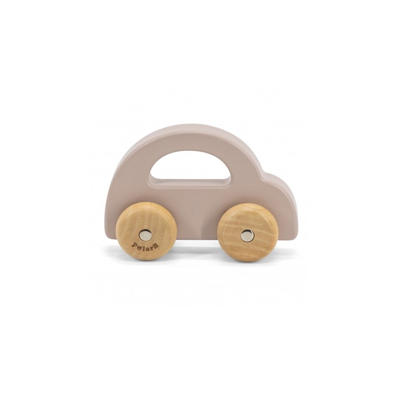 VIGA 44225 PolarB Drewniany samochodzik brązowy