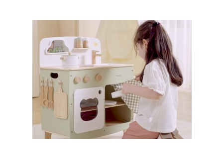 VIGA 44245 PolarB Duża drewniana kuchnia