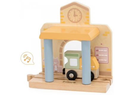 VIGA 44257 Stacja kolejowa z pociągiem