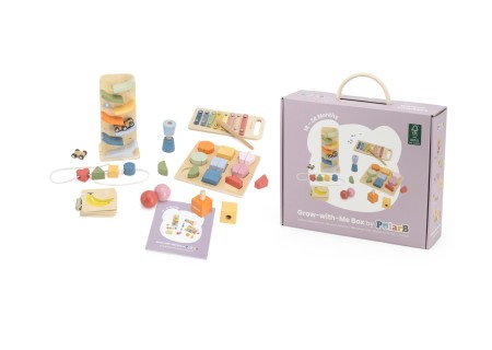 VIGA 44264 Zestaw zabawek Pudełko Box 18-24m