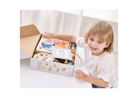 VIGA 44266 Zestaw zabawek Pudełko Box 36+