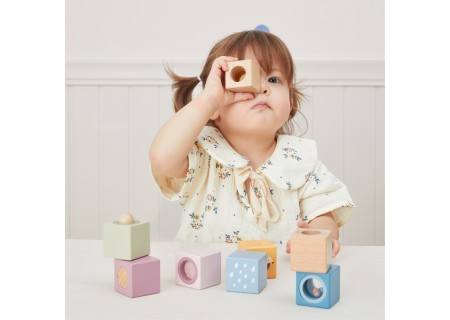 VIGA 44279 Drewniane Klocki Sensoryczne PolarB