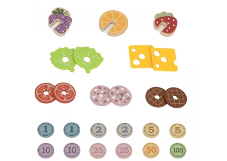 VIGA 44280 Minisklep z hamburgerami