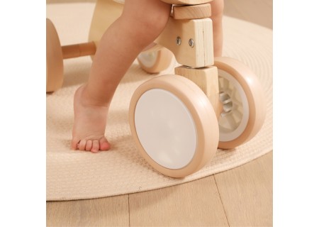 VIGA 44326 Drewniany jeździk Miś brunatny