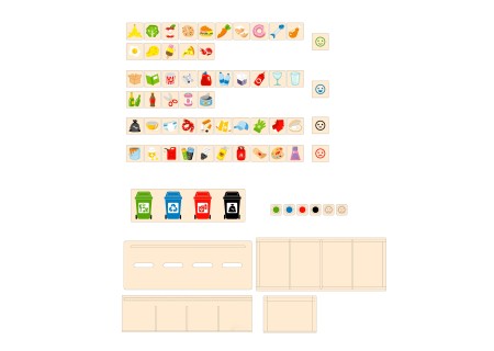 Viga 44504 Sorter odpadów