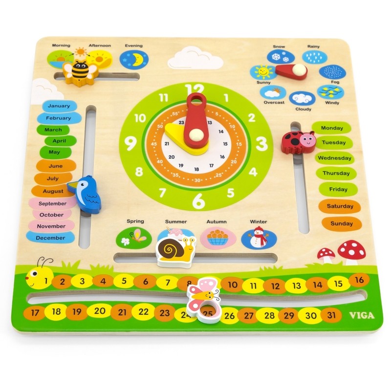 Viga 44538 Tablica manipilacyjna dni tygodnia