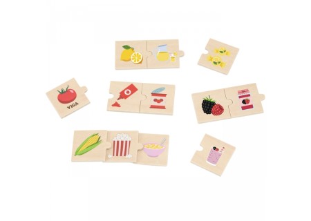 VIGA 44780 Dopasuj obrazki nauka kolorów