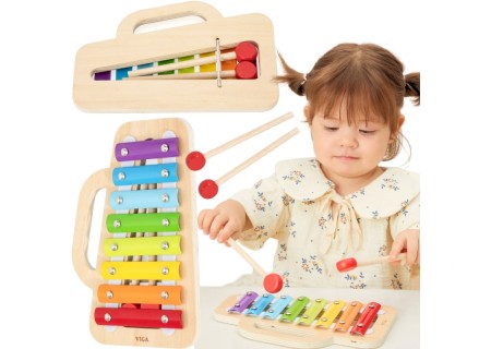 VIGA 44793 Drewniane Cymbałki