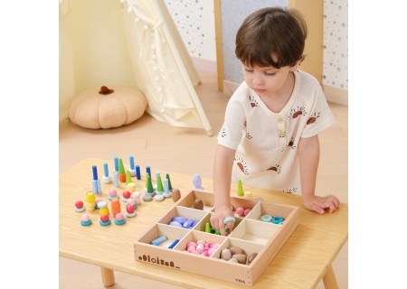 VIGA 44818 Klocki Nature Treasures Układanka