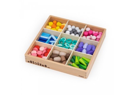 VIGA 44818 Klocki Nature Treasures Układanka