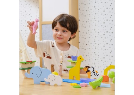 VIGA 44820 Drewniane Klocki Opowieści Tropikalne