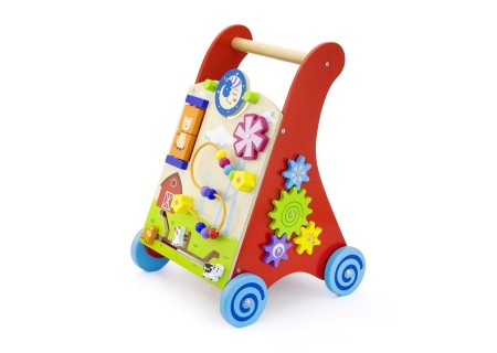 Viga 50950 Edukacyjny chodzik dla dzieci red