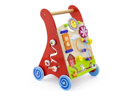 Viga 50950 Edukacyjny chodzik dla dzieci red