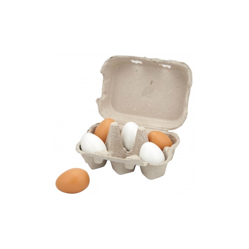 VIGA 59228 Jajka drewniane w wytłoczce