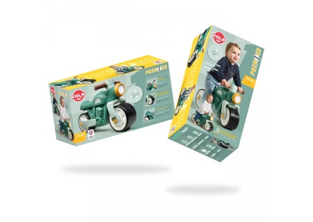 FALK 451S Moto Premier Motocykl biegowy zielony