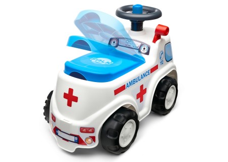 FALK 701 Jeździk Samochód Ambulans z klaksonem