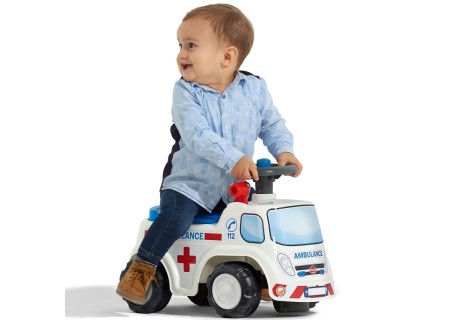 FALK 701 Jeździk Samochód Ambulans z klaksonem