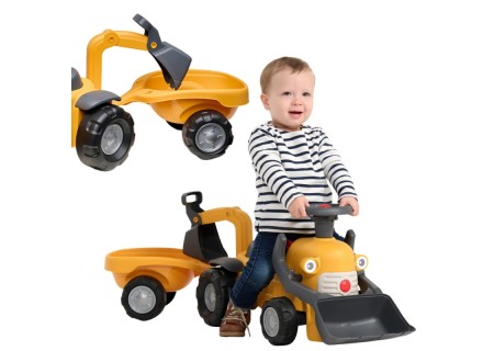 FALK 910N Jeździk Marcel Construction z łyżką i przyczepą