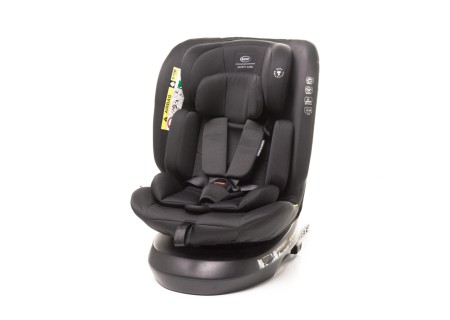 4 BABY Fotelik MATT-FIX 40-150cm BLACK I-SIZE