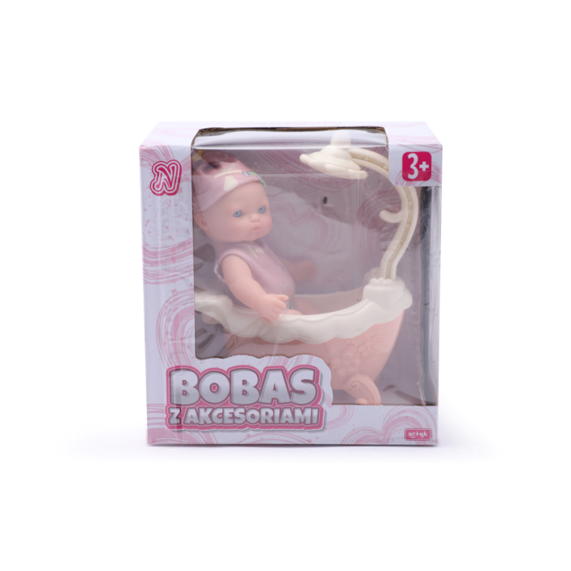 ARTYK 137358 Bobas z akcesoriami NATALIA 11 cm
