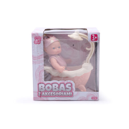 ARTYK 137358 Bobas z akcesoriami NATALIA 11 cm